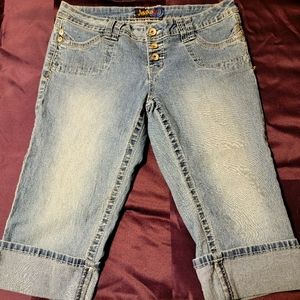 Angels lightweight denim capris